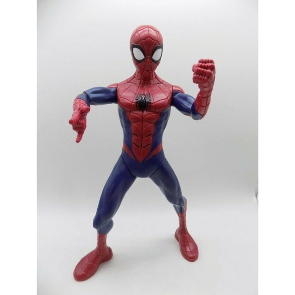 Marvel Spider-Man Titan Hero Series 12 Inch Action Figure Red Blue Classic Suit